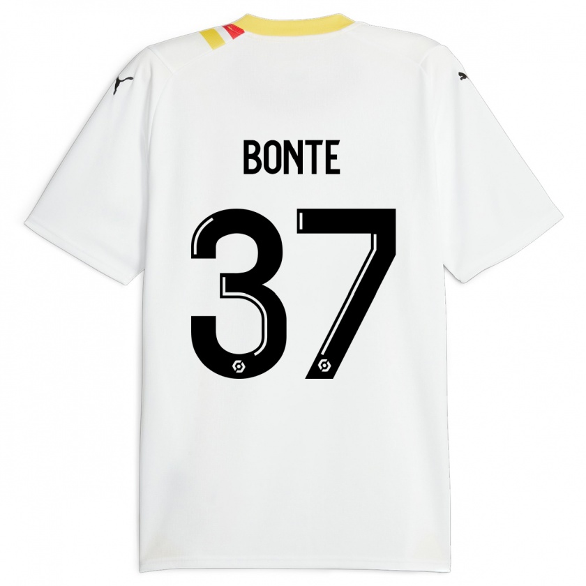 Kandiny Donna Maglia Nolan Bonte #37 Nero Kit Gara Away 2023/24 Maglietta