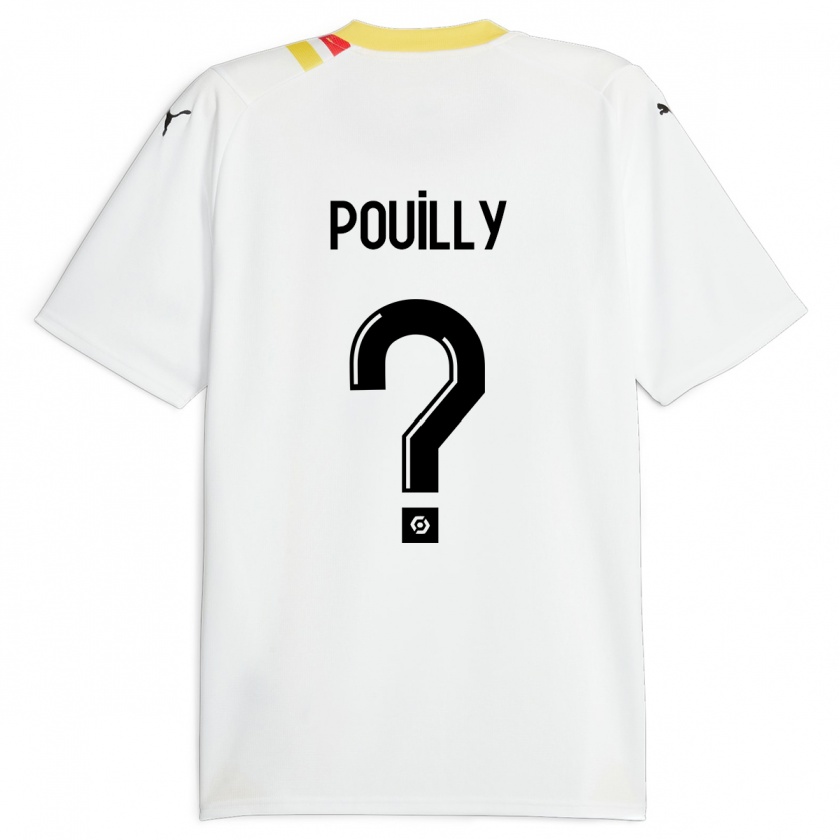 Kandiny Dames Tom Pouilly #0 Zwart Uitshirt Uittenue 2023/24 T-Shirt België