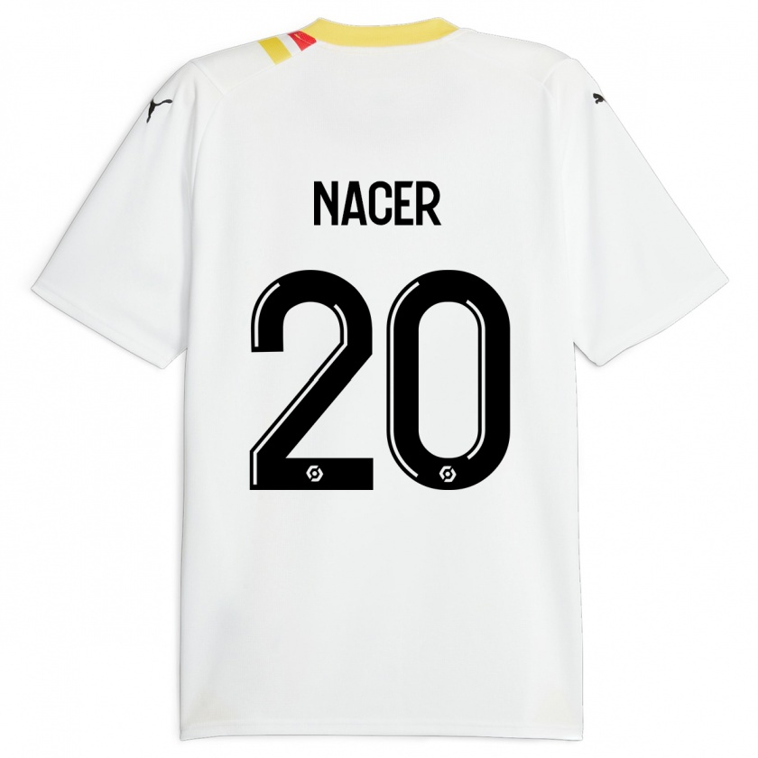 Kandiny Donna Maglia Myriem Nacer #20 Nero Kit Gara Away 2023/24 Maglietta