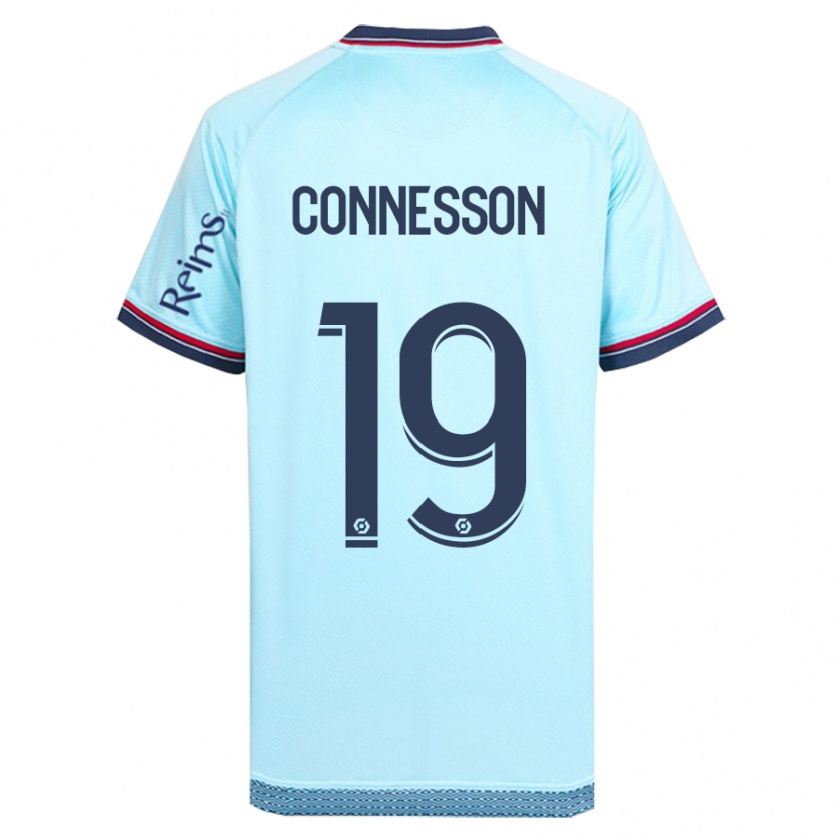 Kandiny Donna Maglia Adele Connesson #19 Cielo Blu Kit Gara Away 2023/24 Maglietta