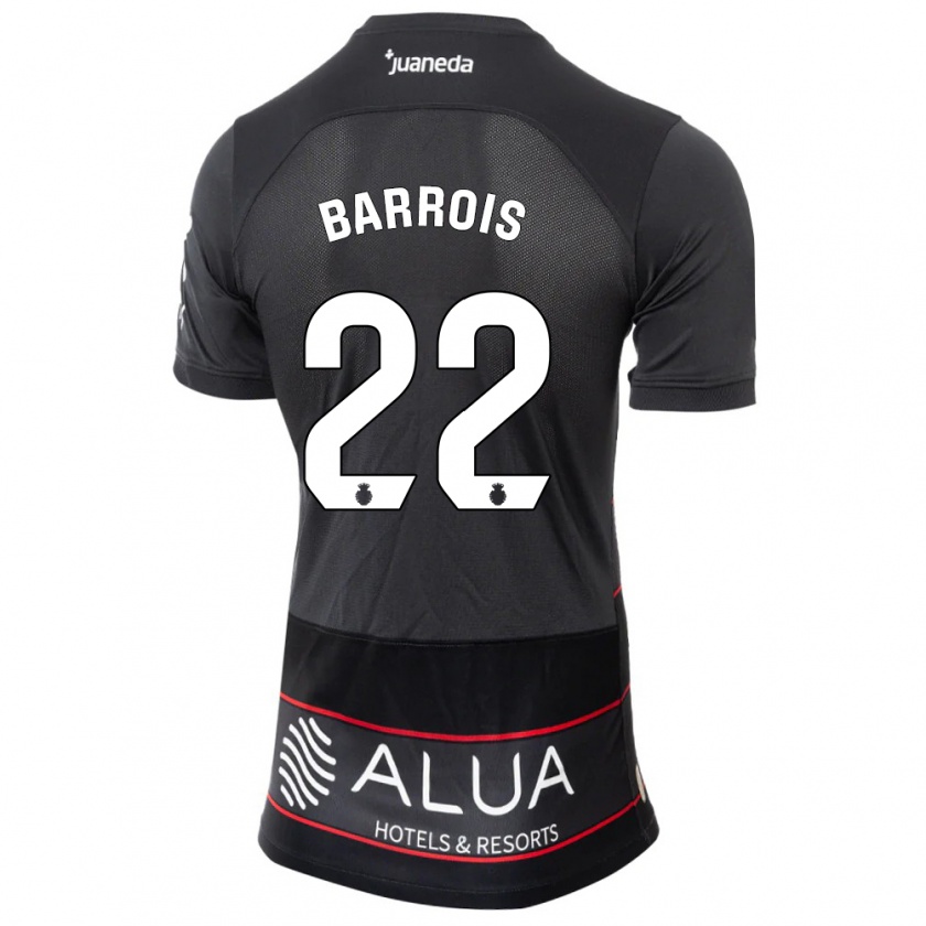 Kandiny Damen Eliott Barrois #22 Schwarz Auswärtstrikot Trikot 2023/24 T-Shirt Österreich