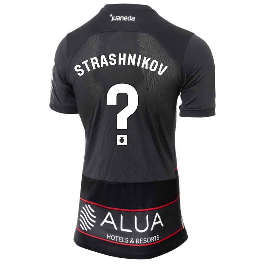 Kandiny Damen Nikolay Strashnikov #0 Schwarz Auswärtstrikot Trikot 2023/24 T-Shirt Österreich