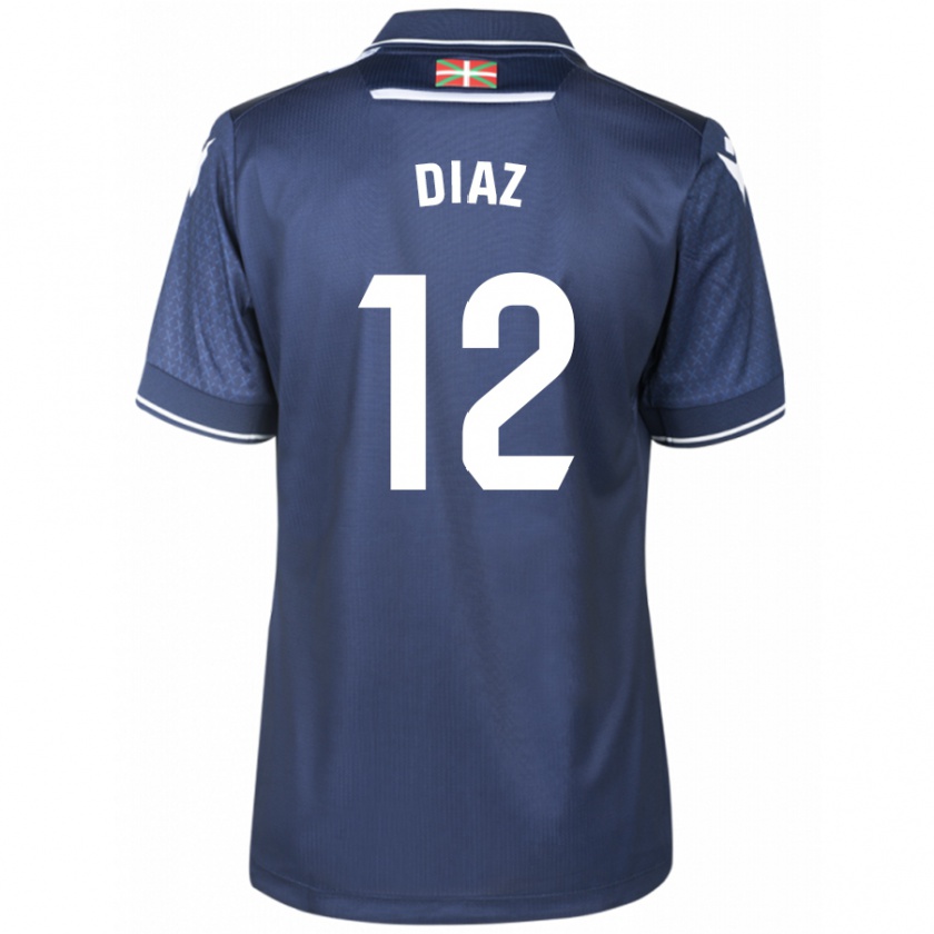 Kandiny Donna Maglia Ekain Díaz #12 Marina Militare Kit Gara Away 2023/24 Maglietta