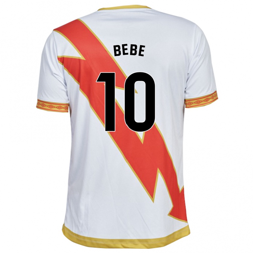 Kandiny Niño Camiseta Bebé #10 Blanco 1ª Equipación 2023/24 La Camisa