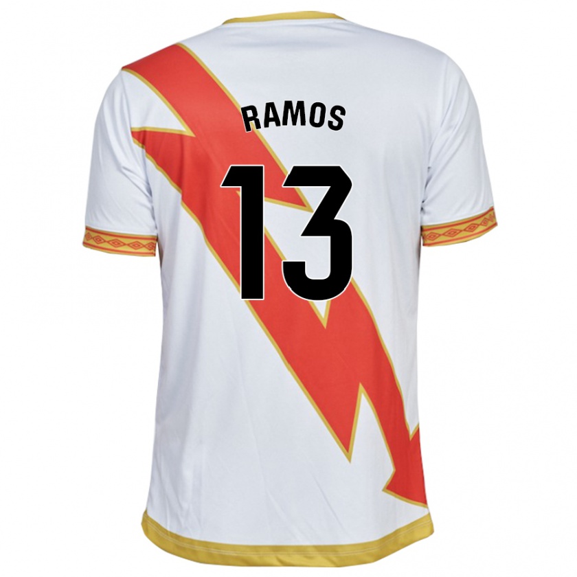 Kandiny Kinderen Mario Ramos #13 Wit Thuisshirt Thuistenue 2023/24 T-Shirt België