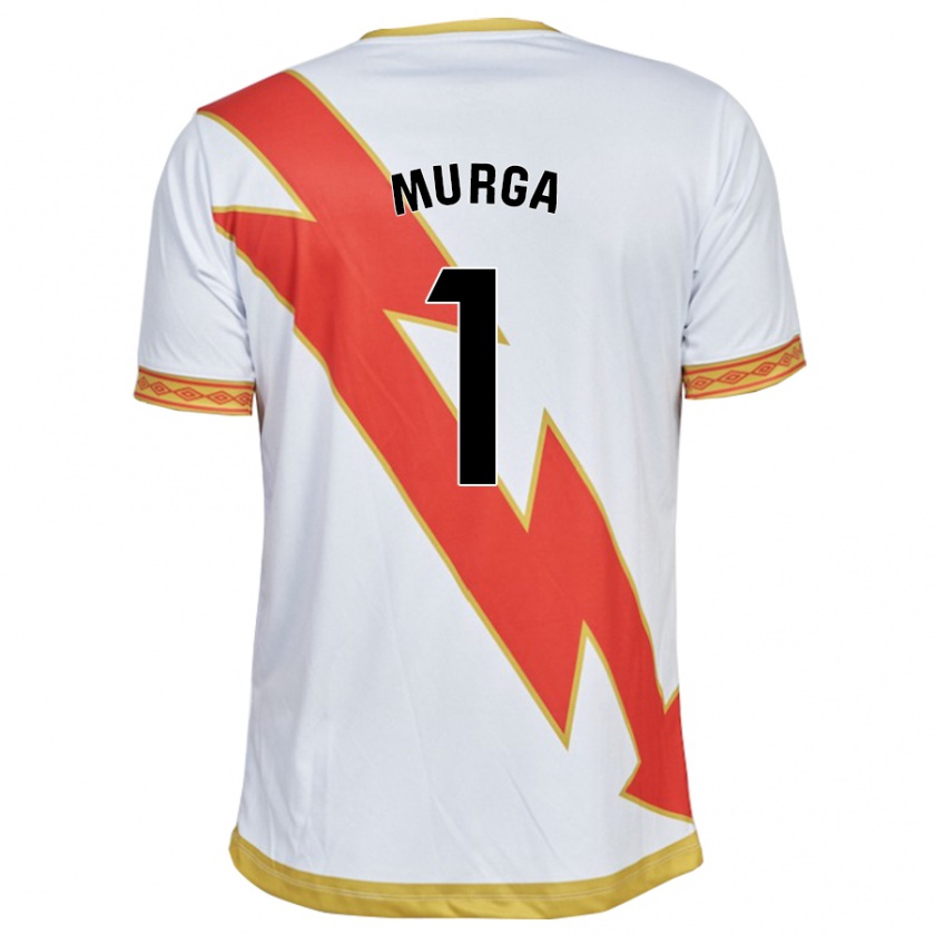 Kandiny Niño Camiseta Ana María De Murga Blanco #1 Blanco 1ª Equipación 2023/24 La Camisa