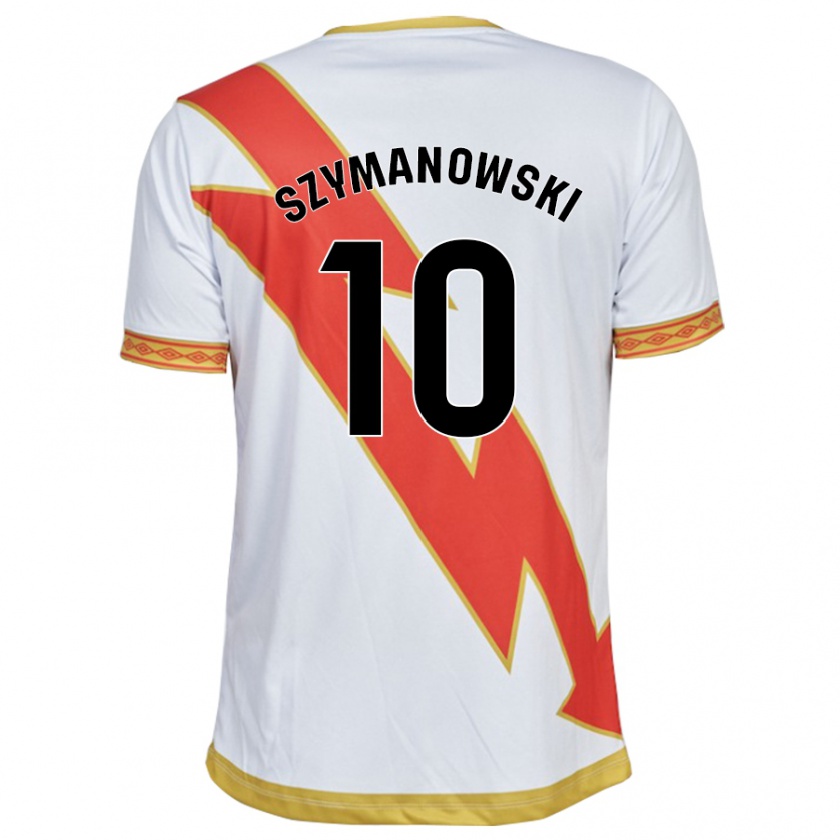 Kandiny Niño Camiseta Marianela Szymanowski #10 Blanco 1ª Equipación 2023/24 La Camisa