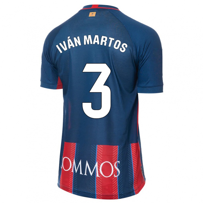 Kandiny Niño Camiseta Iván Martos #3 Armada 1ª Equipación 2023/24 La Camisa