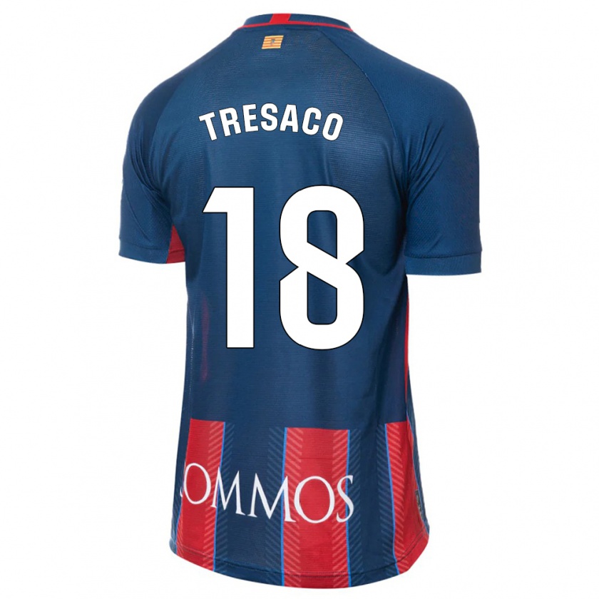 Kandiny Kinderen Rafa Tresaco #18 Marine Thuisshirt Thuistenue 2023/24 T-Shirt België