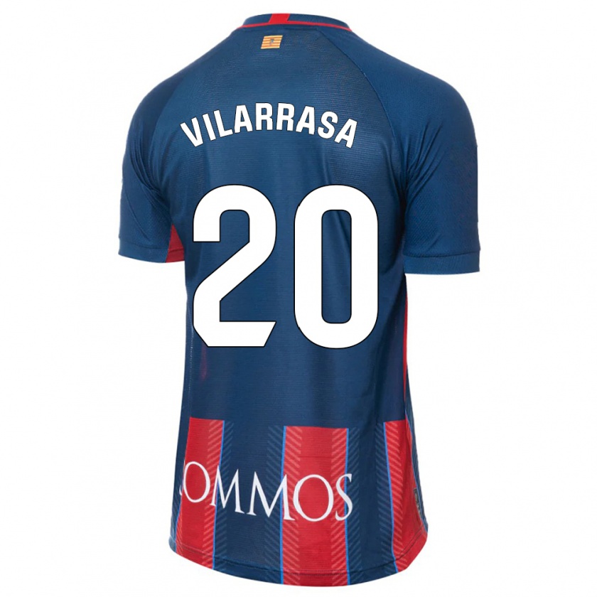 Kandiny Bambino Maglia Ignasi Vilarrasa #20 Marina Militare Kit Gara Home 2023/24 Maglietta