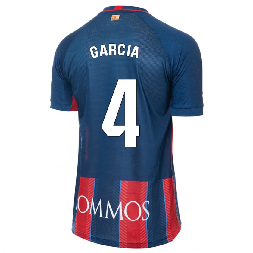 Kandiny Bambino Maglia Nacho García #4 Marina Militare Kit Gara Home 2023/24 Maglietta