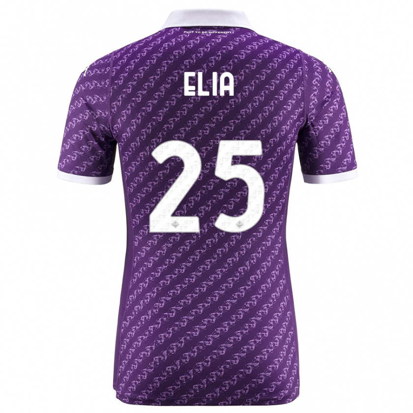 Kandiny Bambino Maglia Mirko Elia #25 Viola Kit Gara Home 2023/24 Maglietta