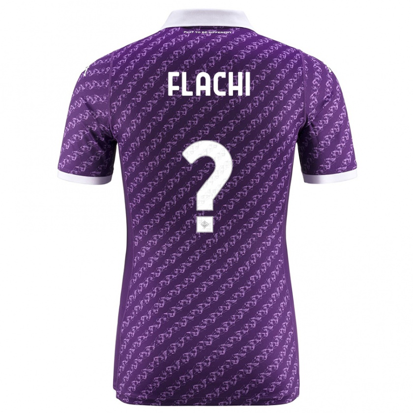 Kandiny Bambino Maglia Tommaso Flachi #0 Viola Kit Gara Home 2023/24 Maglietta