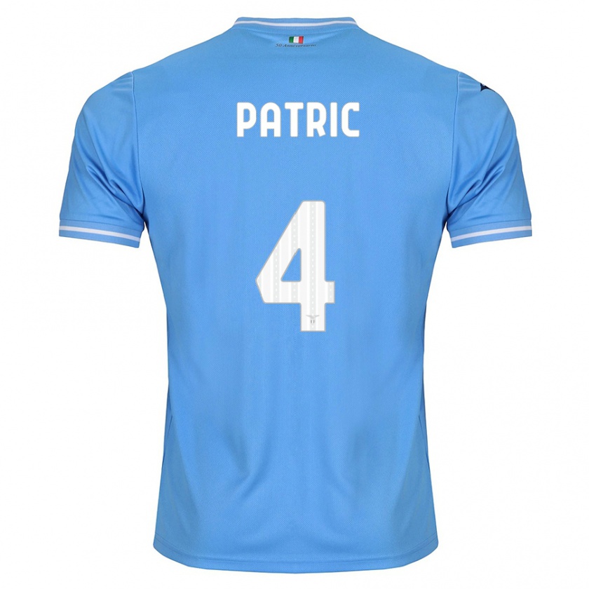 Kandiny Bambino Maglia Patric #4 Blu Kit Gara Home 2023/24 Maglietta