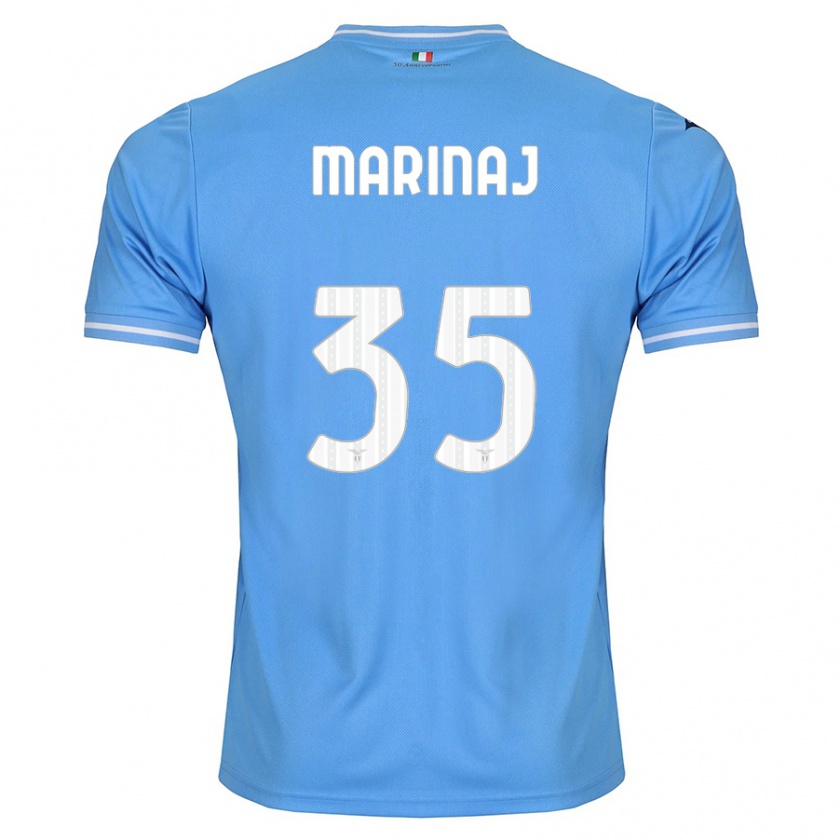 Kandiny Bambino Maglia Kledi Marinaj #35 Blu Kit Gara Home 2023/24 Maglietta