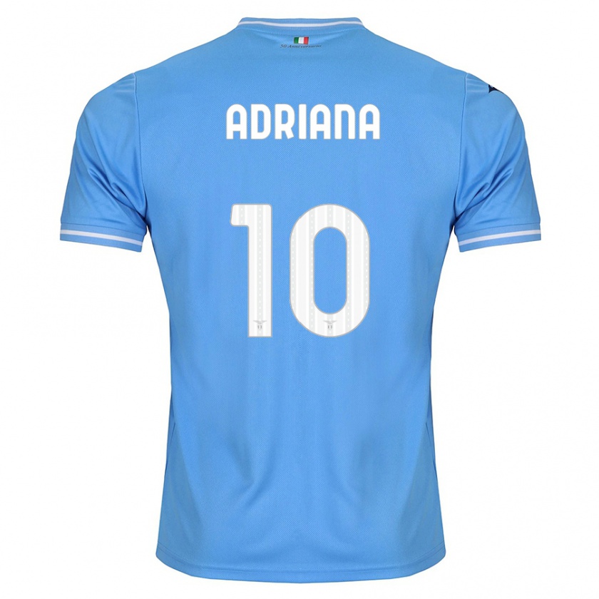 Kandiny Kinder Adriana Martín Santamaría #10 Blau Heimtrikot Trikot 2023/24 T-Shirt Österreich