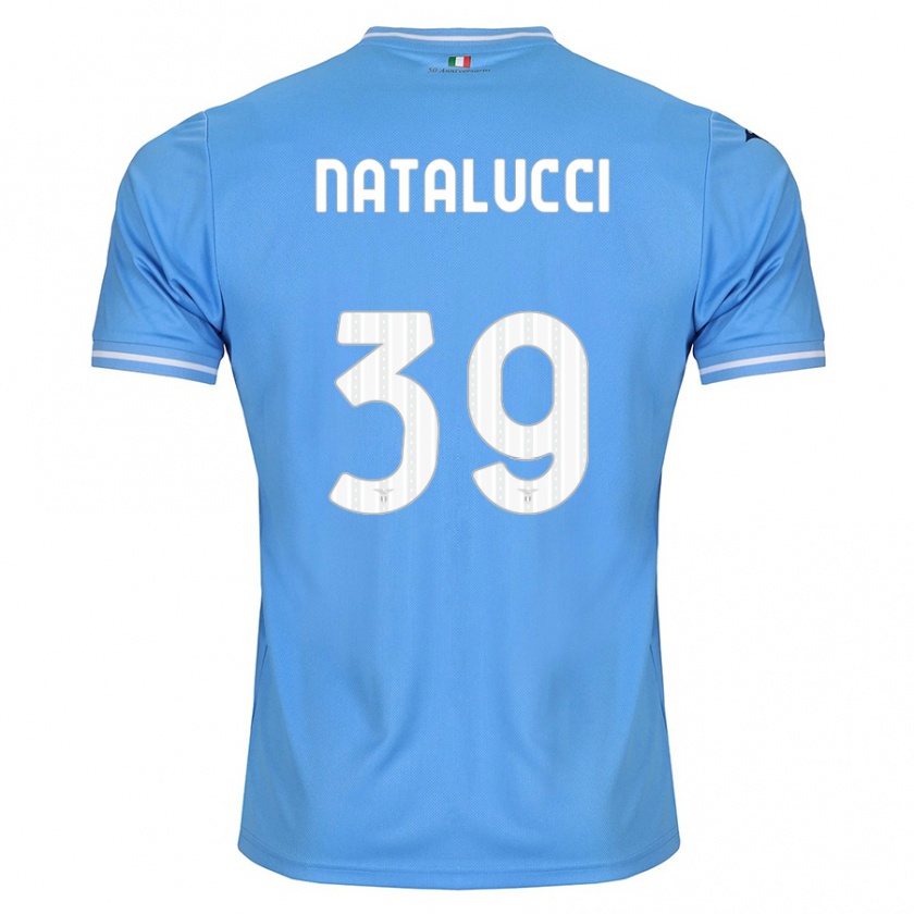 Kandiny Bambino Maglia Serena Natalucci #39 Blu Kit Gara Home 2023/24 Maglietta