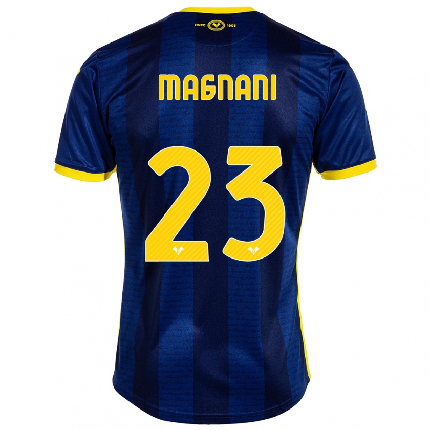 Kandiny Niño Camiseta Giangiacomo Magnani #23 Armada 1ª Equipación 2023/24 La Camisa México