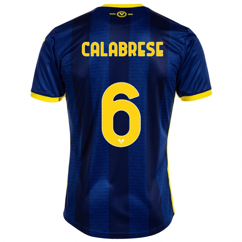 Kandiny Bambino Maglia Nicolò Calabrese #6 Marina Militare Kit Gara Home 2023/24 Maglietta