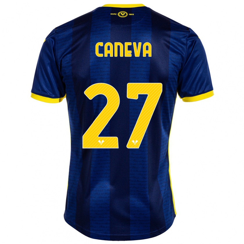 Kandiny Niño Camiseta Elia Caneva #27 Armada 1ª Equipación 2023/24 La Camisa México