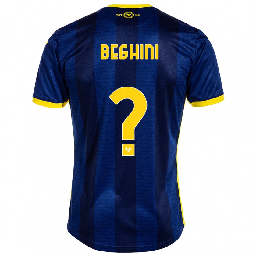 Kandiny Bambino Maglia Alessandro Beghini #0 Marina Militare Kit Gara Home 2023/24 Maglietta