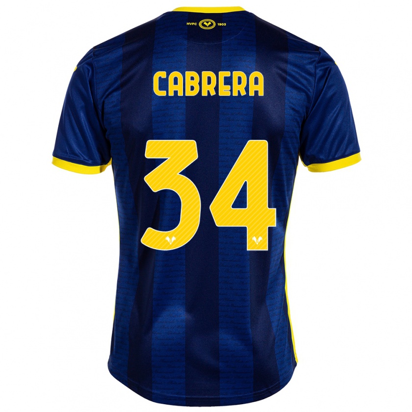 Kandiny Bambino Maglia Ilena Cabrera #34 Marina Militare Kit Gara Home 2023/24 Maglietta