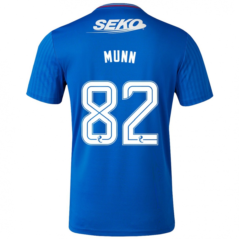 Kandiny Niño Camiseta Mason Munn #82 Azul 1ª Equipación 2023/24 La Camisa