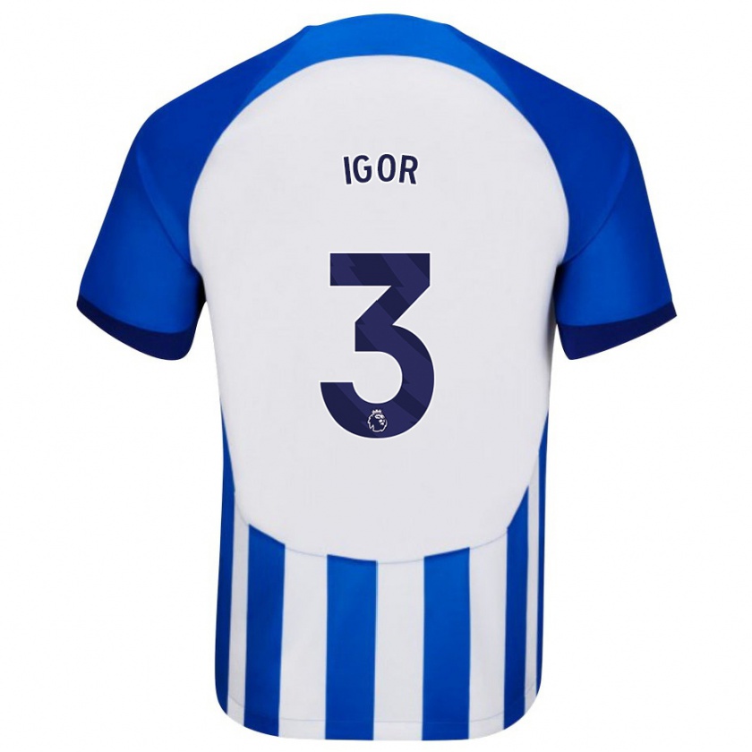 Kandiny Kinder Igor #3 Blau Heimtrikot Trikot 2023/24 T-Shirt Österreich