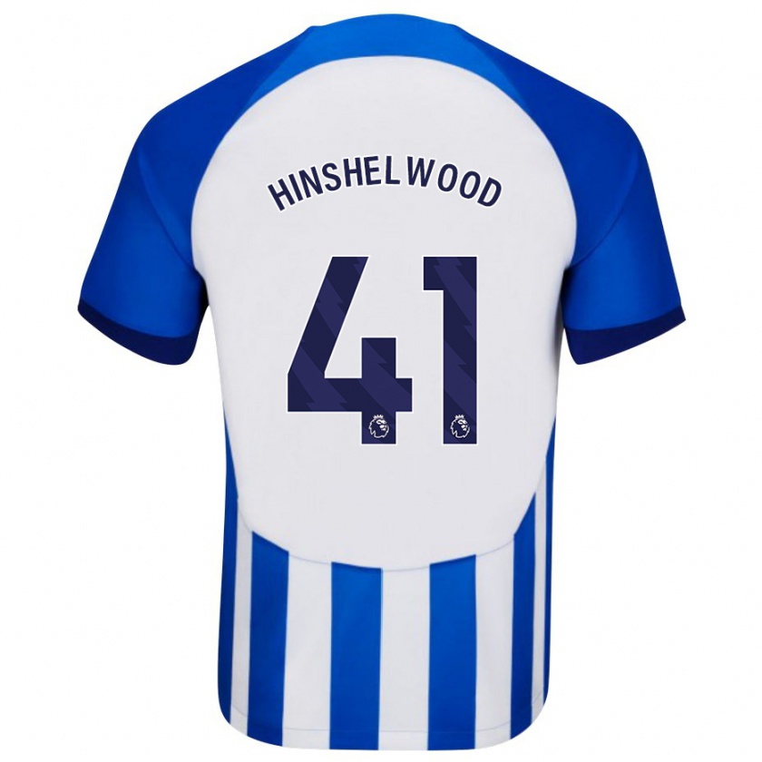 Kandiny Kinderen Jack Hinshelwood #41 Blauw Thuisshirt Thuistenue 2023/24 T-Shirt België