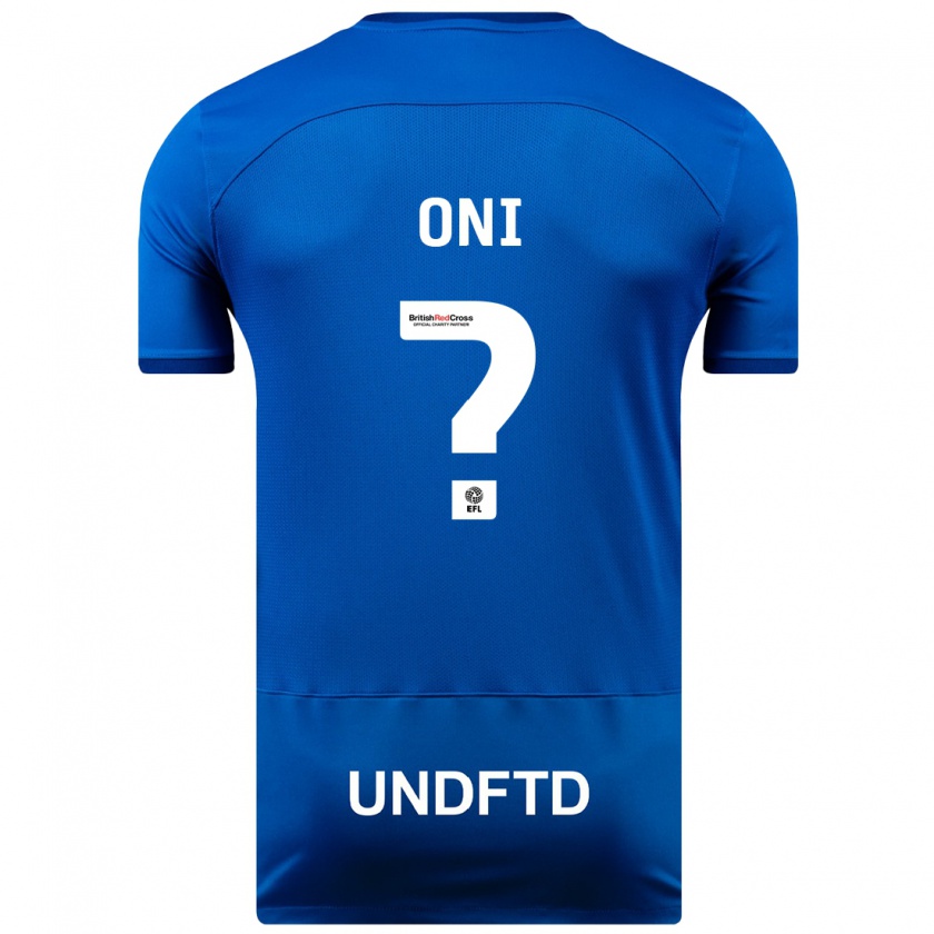 Kandiny Kinder Ifeoluwa Oni #0 Blau Heimtrikot Trikot 2023/24 T-Shirt Österreich