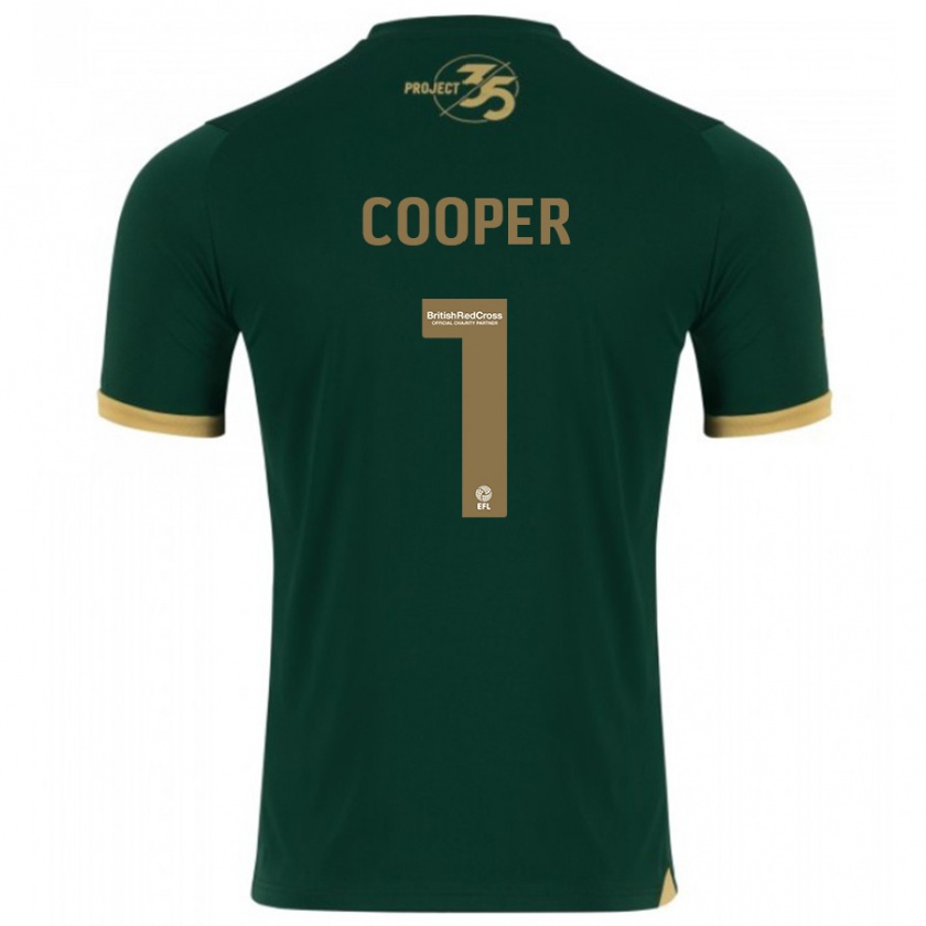 Kandiny Niño Camiseta Michael Cooper #1 Verde 1ª Equipación 2023/24 La Camisa México