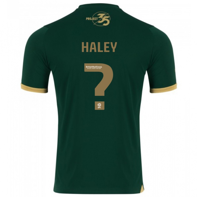 Kandiny Niño Camiseta Toby Haley #0 Verde 1ª Equipación 2023/24 La Camisa México