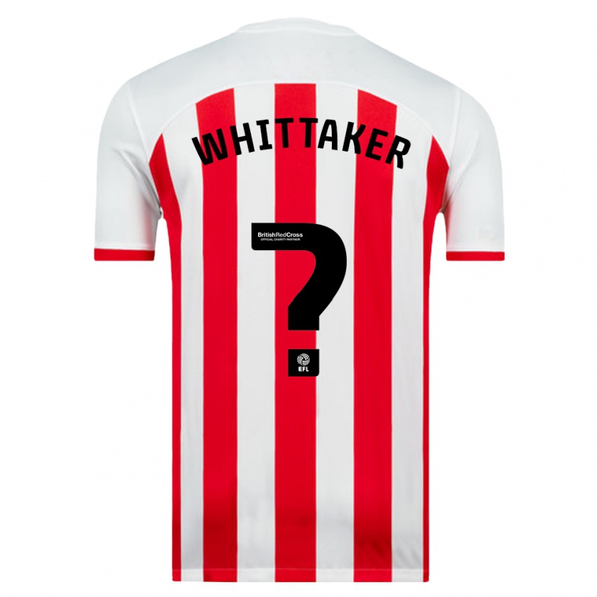 Kandiny Niño Camiseta Jack Whittaker #0 Blanco 1ª Equipación 2023/24 La Camisa