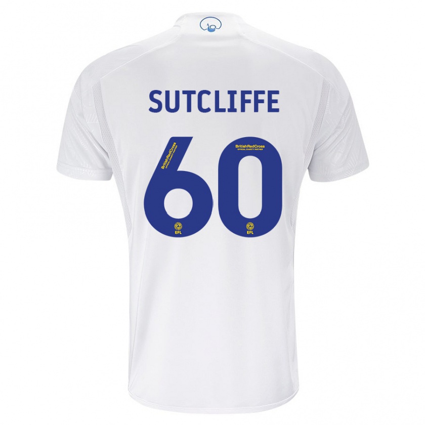 Kandiny Kinder Harvey Sutcliffe #60 Weiß Heimtrikot Trikot 2023/24 T-Shirt Österreich