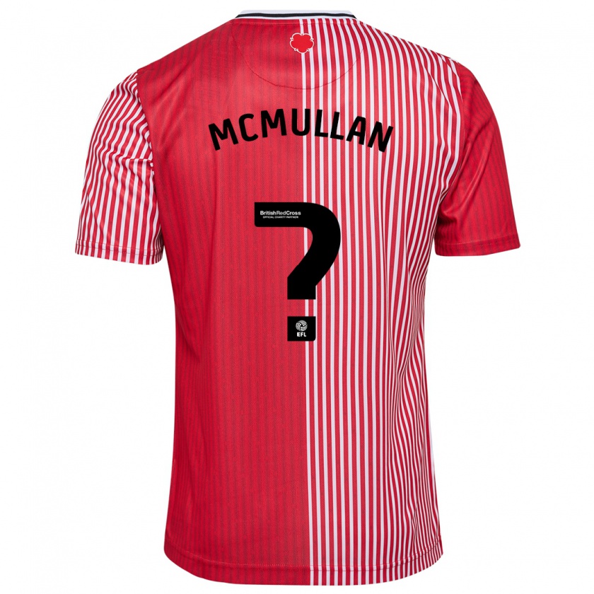 Kandiny Bambino Maglia Korban Mcmullan #0 Rosso Kit Gara Home 2023/24 Maglietta