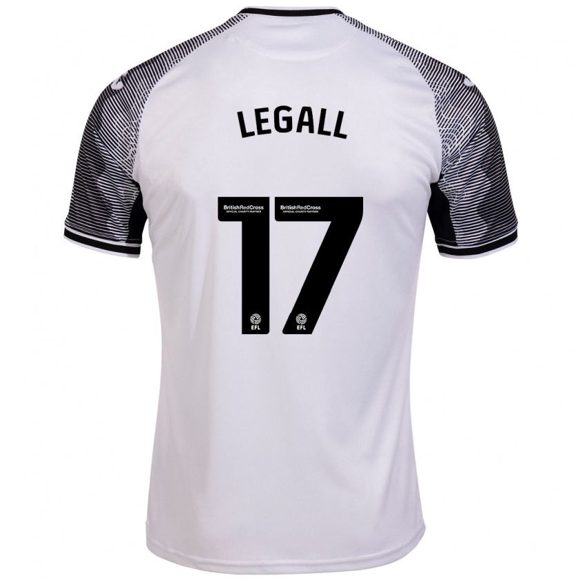 Kandiny Bambino Maglia Monet Legall #17 Bianco Kit Gara Home 2023/24 Maglietta