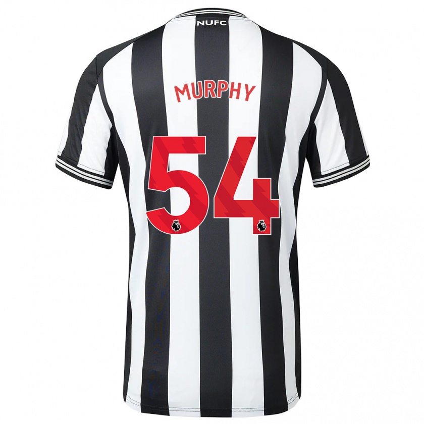 Kandiny Kinder Alex Murphy #54 Schwarz-Weiss Heimtrikot Trikot 2023/24 T-Shirt Österreich