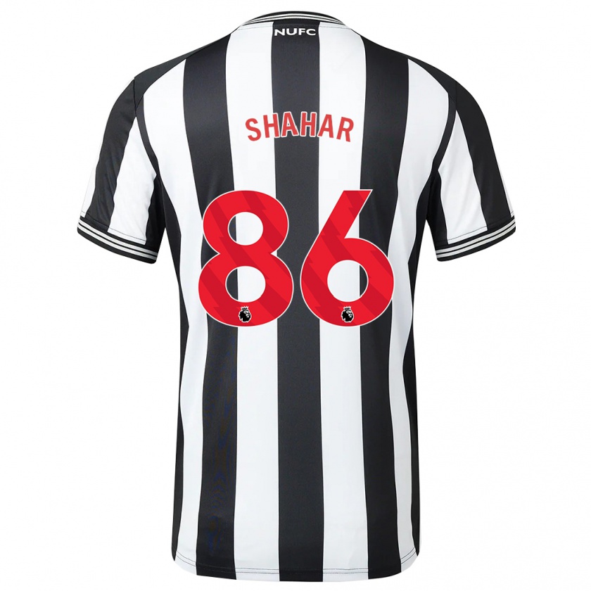 Kandiny Bambino Maglia Leo Shahar #86 Nero Bianco Kit Gara Home 2023/24 Maglietta