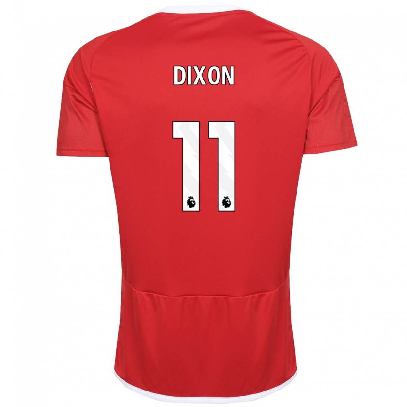 Kandiny Niño Camiseta Chloe Dixon #11 Rojo 1ª Equipación 2023/24 La Camisa México