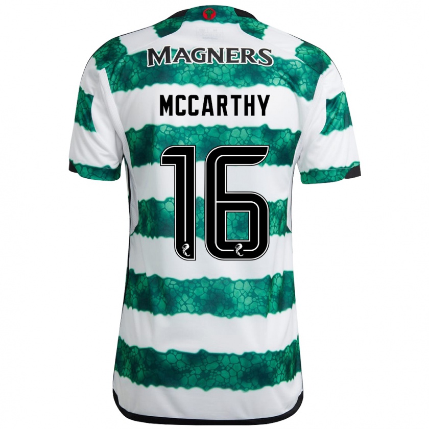 Kandiny Niño Camiseta James Mccarthy #16 Verde 1ª Equipación 2023/24 La Camisa México