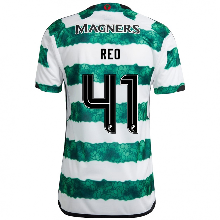 Kandiny Bambino Maglia Reo Hatate #41 Verde Kit Gara Home 2023/24 Maglietta