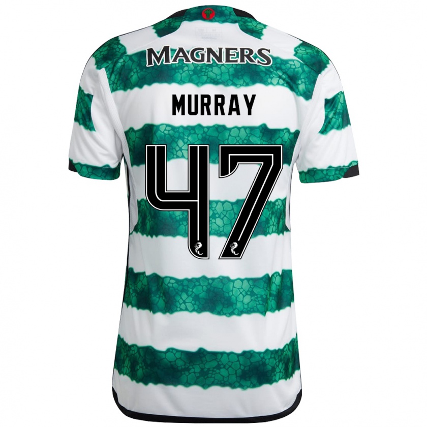 Kandiny Bambino Maglia Dane Murray #47 Verde Kit Gara Home 2023/24 Maglietta