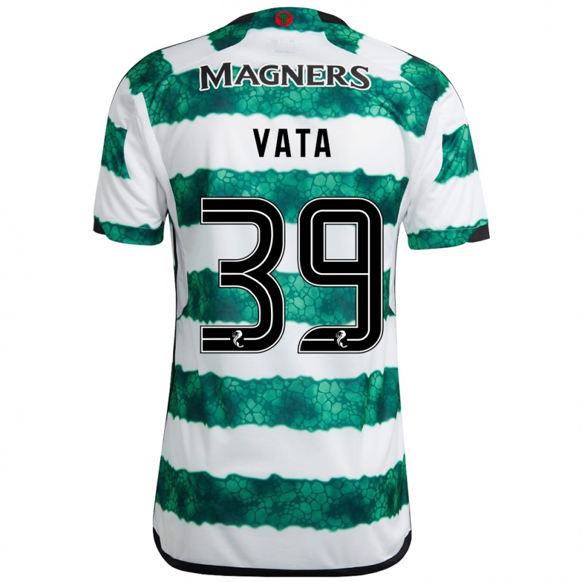 Kandiny Niño Camiseta Rocco Vata #39 Verde 1ª Equipación 2023/24 La Camisa México