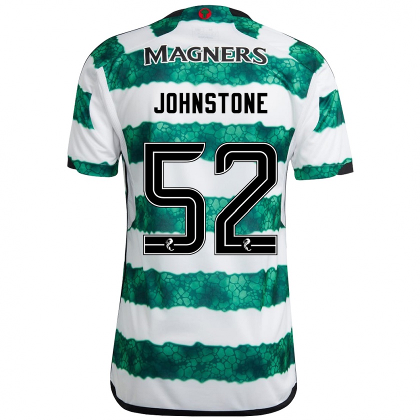 Kandiny Niño Camiseta Rachael Johnstone #52 Verde 1ª Equipación 2023/24 La Camisa