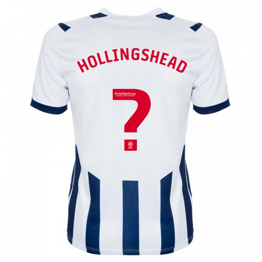 Kandiny Bambino Maglia Ronnie Hollingshead #0 Bianco Kit Gara Home 2023/24 Maglietta