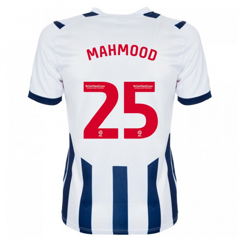 Kandiny Kinderen Mahmood #25 Wit Thuisshirt Thuistenue 2023/24 T-Shirt België