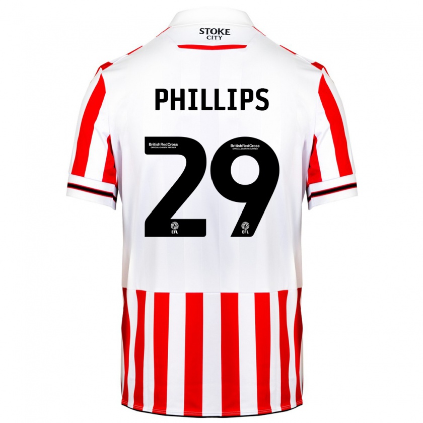 Kandiny Bambino Maglia D'margio Wright-Phillips #29 Rosso Bianco Kit Gara Home 2023/24 Maglietta