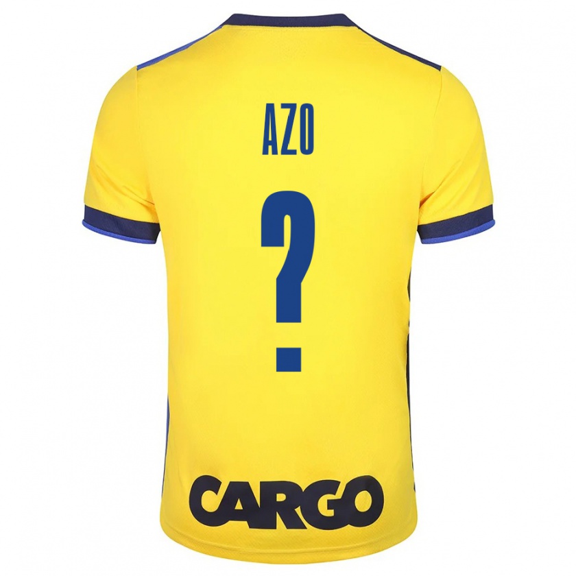 Kandiny Bambino Maglia Ori Azo #0 Giallo Kit Gara Home 2023/24 Maglietta