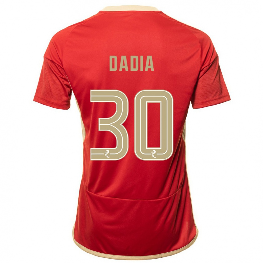 Kandiny Bambino Maglia Or Dadia #30 Rosso Kit Gara Home 2023/24 Maglietta