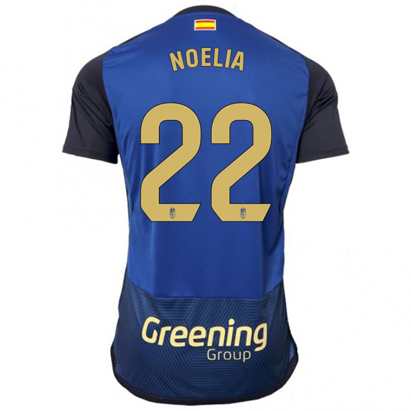 Kandiny Kinder Noelia Salas Mullens #22 Marine Auswärtstrikot Trikot 2023/24 T-Shirt Österreich